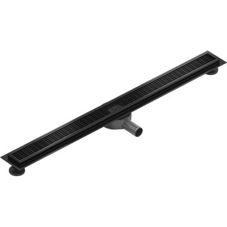 Mexen Flat 360° M33 otočný lineární odtok 80 cm, černý - 1733080-40