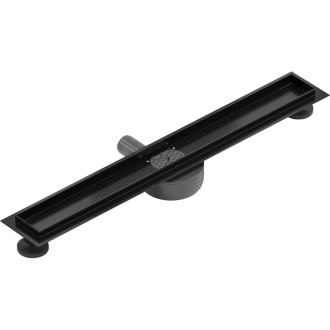 Mexen Flat 360 otočné tělo pro lineární odtok 50 cm, černá - 1740050