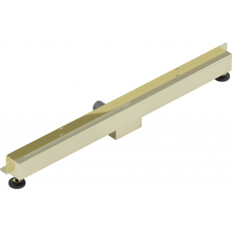 Mexen FLAT WALL 90 cm - 2v1 lineární žlab ke stěně, zlatá 1530090
