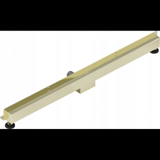 Mexen FLAT WALL 110 cm - 2v1 lineární žlab ke stěně, zlatá 1530110