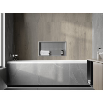 Mexen X-WALL-R Police do stěny 60x30x10, inox 1910603010