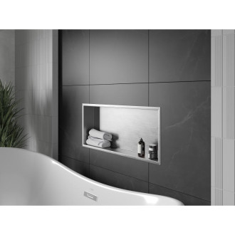 Mexen X-WALL-R Police do stěny 75x30x10, inox 1910753010
