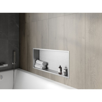 Mexen X-WALL-R Police do stěny 75x30x10, inox 1910753010