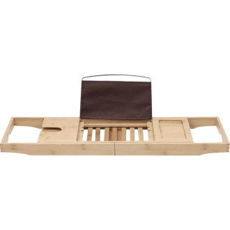 Mexen Bamboo vanová police 70-100 cm, přírodní bambus - 701270-00