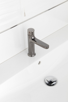 SAT DARK umyv. baterie PVD páka knoflík SATBSDA271K