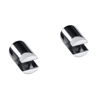 BEMETA OMEGA: Držák poličky bez příruby a skla (pár) - tl. 8mm 104502112-8mm