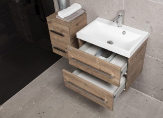 CUBE WAY nízká skř. 32,5cm, dub wellingt CUBE2N32DW