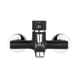 Invena DAFNI BW-88-004-C Vanová baterie, černá