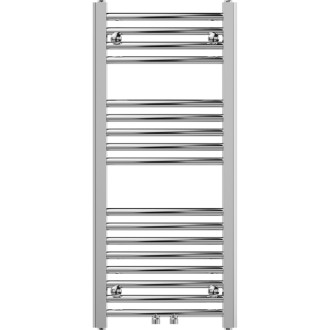 Mexen Ares koupelnový radiátor 900 x 400 mm, 246 W, chrom - W102-0900-400-00-01