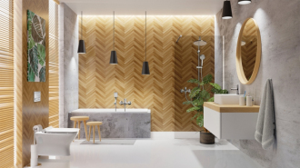 Invena DAFNI BW-88-001-C Vanová baterie, chrom