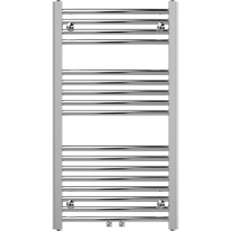 Mexen Ares koupelnový radiátor 900 x 500 mm, 372 W, chrom - W102-0900-500-00-01