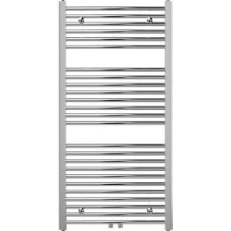 Mexen Ares koupelnový radiátor 1200 x 600 mm, 490 W, chrom - W102-1200-600-00-01