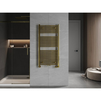 Mexen Ares koupelnový radiátor 1200 x 600 mm, 490 W, zlatý - W102-1200-600-00-50