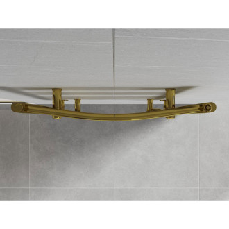 Mexen Ares koupelnový radiátor 1200 x 600 mm, 490 W, zlatý - W102-1200-600-00-50