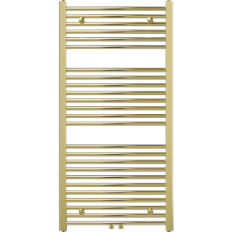 Mexen Ares koupelnový radiátor 1200 x 600 mm, 490 W, zlatý - W102-1200-600-00-50