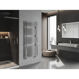 Mexen Ares koupelnový radiátor 1500 x 600 mm, 579 W, chrom - W102-1500-600-00-01