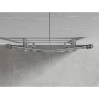 Mexen Ares koupelnový radiátor 1500 x 600 mm, 579 W, chrom - W102-1500-600-00-01