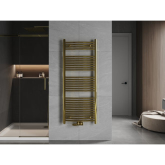 Mexen Ares koupelnový radiátor 1500 x 600 mm, 579 W, zlatý - W102-1500-600-00-50