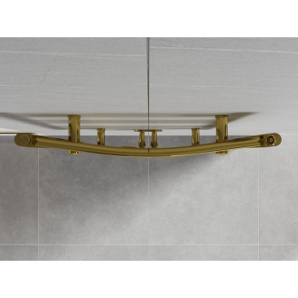 Mexen Ares koupelnový radiátor 1500 x 600 mm, 579 W, zlatý - W102-1500-600-00-50