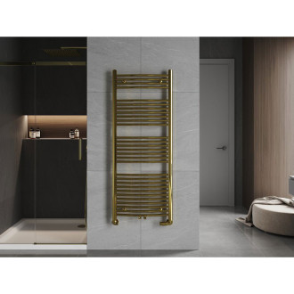 Mexen Ares koupelnový radiátor 1500 x 600 mm, 579 W, zlatý - W102-1500-600-00-50