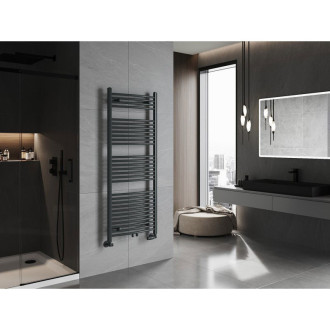 Mexen Ares koupelnový radiátor 1500 x 600 mm, 733 W, antracit - W102-1500-600-00-66