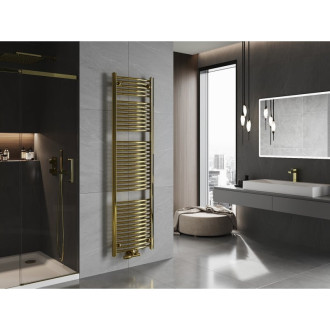Mexen Ares koupelnový radiátor 1800 x 500 mm, 647 W, zlatý - W102-1800-500-00-50