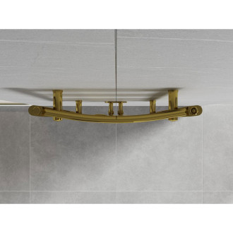 Mexen Ares koupelnový radiátor 1800 x 500 mm, 647 W, zlatý - W102-1800-500-00-50