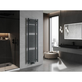 Mexen Ares koupelnový radiátor 1800 x 500 mm, 820 W, antracit - W102-1800-500-00-66