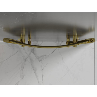 Mexen Helios koupelnový radiátor 800 x 600 mm, 355 W, zlatý - W103-0800-600-00-50