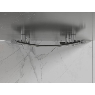 Mexen Helios koupelnový radiátor 1800 x 500 mm, 671 W, chrom - W103-1800-500-00-01