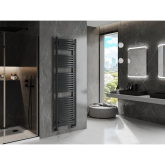 Mexen Helios koupelnový radiátor 1800 x 500 mm, 850 W, antracit - W103-1800-500-00-66