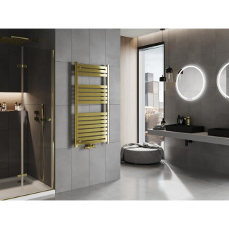 Mexen Uran koupelnový radiátor 1200 x 600 mm, 485 W, zlatý - W105-1200-600-00-50