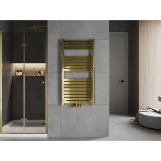 Mexen Uran koupelnový radiátor 1200 x 600 mm, 485 W, zlatý - W105-1200-600-00-50