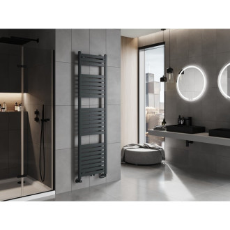 Mexen Uran koupelnový radiátor 1800 x 500 mm, 790 W, antracit - W105-1800-500-00-66