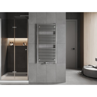 Mexen Hades koupelnový radiátor 1200 x 600 mm, 520 W, chrom - W104-1200-600-00-01