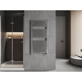 Mexen Hades koupelnový radiátor 1200 x 600 mm, 520 W, chrom - W104-1200-600-00-01