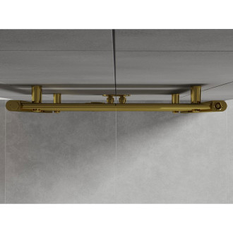 Mexen Hades koupelnový radiátor 1200 x 600 mm, 520 W, zlatý - W104-1200-600-00-50