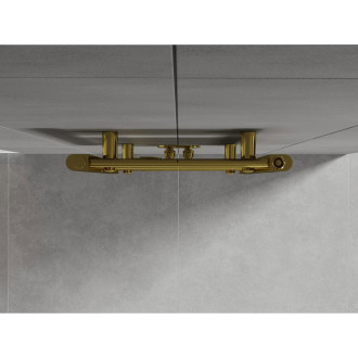 Mexen Hades koupelnový radiátor 1500 x 400 mm, 453 W, zlatý - W104-1500-400-00-50