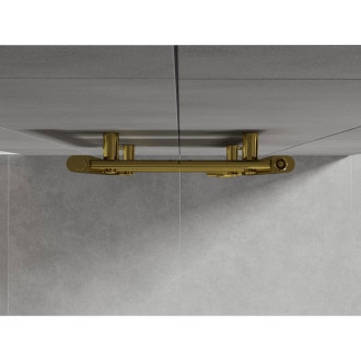 Mexen Hades koupelnový radiátor 1500 x 400 mm, 453 W, zlatý - W104-1500-400-00-50