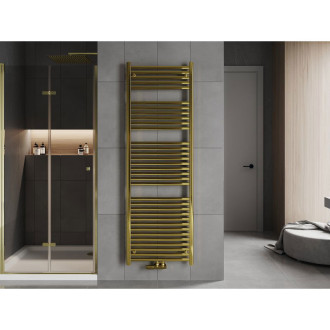 Mexen Hades koupelnový radiátor 1800 x 600 mm, 780 W, zlatý - W104-1800-600-00-50