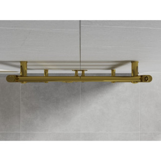 Mexen Mars koupelnový radiátor 1500 x 600 mm, 575 W, zlatý - W110-1500-600-00-50