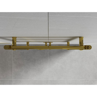 Mexen Mars koupelnový radiátor 1800 x 600 mm, 752 W, zlatý - W110-1800-600-00-50