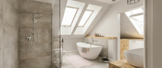 Invena WALK-IN AK-32-191-O Sprchová stěna 90x190, čiré