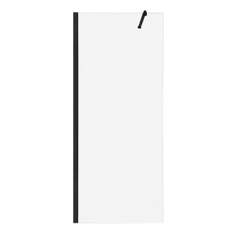 Invena WALK-IN AK-32-114-O Sprchová stěna 110x200, černá-čiré