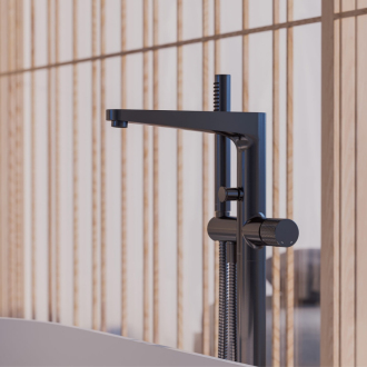 Omnires CONTOUR CT8033AT Stojící vanová baterie, antracit