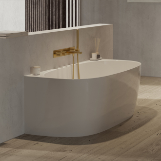 Omnires CONTOUR CT8037/1GLB Podomítková vanová 5-otvorová baterie, zlatá