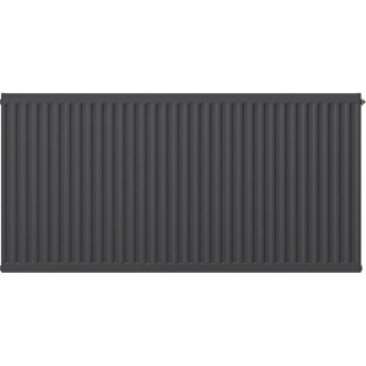 Mexen CV21 deskové otopné těleso 400x400, spod. přip., 371 W, antracit W621-040-040-66