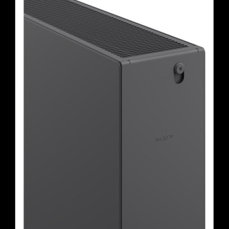 Ocelový radiátor Mexen Flat CF33 900x500, boč. přip., 1500 W, antracit W433F-090-050-66
