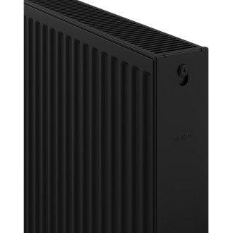 Mexen C22 deskový radiátor 400 x 1800 mm, boční připojení, 2134 W, černý - W422-040-180-70