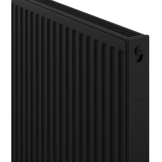 Mexen C11 deskový radiátor 300 x 2600 mm, boční připojení, 1271 W, černý - W411-030-260-70